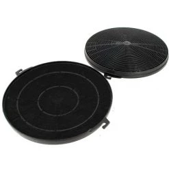 Filtre Charbon Rond Type 211 Par 2 Pour Hotte Faure