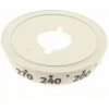 Disque Bouton Thermostat Blanc Pour Cuisiniere Faure