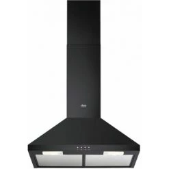 Hotte Décorative Murale 60cm 420m3/h Noir - Fhc62462ba - Faure - Noir
