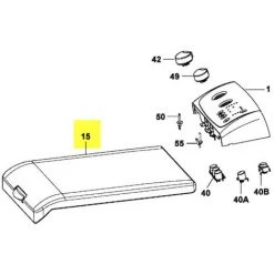 COUVERCLE COMPLET POUR LAVE LINGE FAURE - 108318805