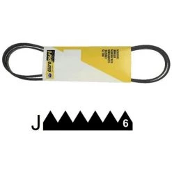 COURROIE 1280 J6 POUR LAVE LINGE FAURE - 124021120