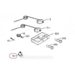 Interrupteur Lampe Pour Réfrigérateur FAURE