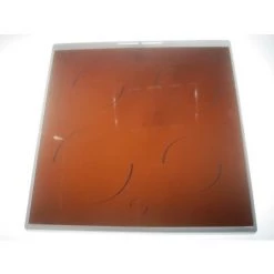 FAURE TABLE VITROCERAMIQUE ENCADREMENT BLANC POUR CUISINIERE