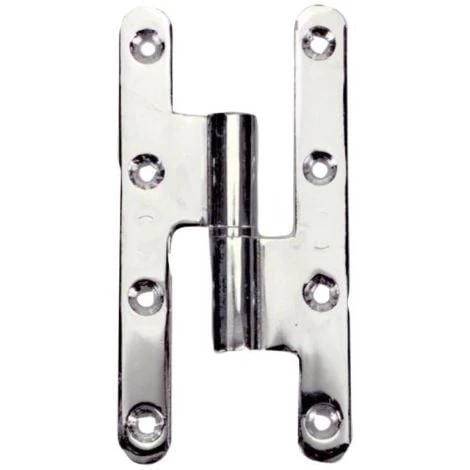 FAURE Paumelle Gauche Menuiserie Bois Renforcée Finition époxy Noir Nœuds Arasés Lames à Bouts Ronds Acier Soudure Laser - Époxy Noir 3 FAURE Paumelle Gauche Menuiserie Bois Renforcée Finition époxy Noir Nœuds Arasés Lames à Bouts Ronds Acier Soudure Laser - Époxy Noir