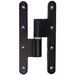 FAURE Paumelle Gauche Menuiserie Bois Renforcée Finition époxy Noir Nœuds Arasés Lames à Bouts Ronds Acier Soudure Laser - Époxy Noir 11 FAURE Paumelle Gauche Menuiserie Bois Renforcée Finition époxy Noir Nœuds Arasés Lames à Bouts Ronds Acier Soudure Laser - Époxy Noir -FAURE Soldes Boutique 19005332 5