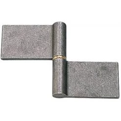 FAURE Paumelles De Grille Lames Déportées Longues Type GLL Main Gauche Hauteur 140 Mm