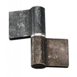 FAURE Paumelles De Grille Nœuds Plats Lames Symétriques Type GO Hauteur 140 Mm