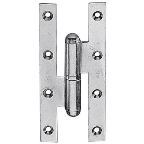 FAURE Paumelle Acier Picarde Zingué Noeud Rond, Lames à Bouts Carrés 190X70 Gauche 3 FAURE Paumelle Acier Picarde Zingué Noeud Rond, Lames à Bouts Carrés 190X70 Gauche