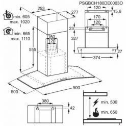 FAURE Hotte Décorative Murale Aspirante Inox Largeur 90cm Débit D'air 500m3/h - Gris 10 FAURE Hotte Décorative Murale Aspirante Inox Largeur 90cm Débit D'air 500m3/h - Gris -FAURE Soldes Boutique 19455370 4