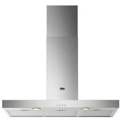 FAURE Hotte Décorative Murale Aspirante Inox Largeur 90cm Débit D'air 600m3/h - Gris 11 FAURE Hotte Décorative Murale Aspirante Inox Largeur 90cm Débit D'air 600m3/h - Gris -FAURE Soldes Boutique 19455372 5