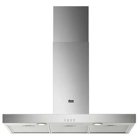 FAURE Hotte Décorative Murale Aspirante Inox Largeur 90cm Débit D'air 600m3/h - Gris 7 FAURE Hotte Décorative Murale Aspirante Inox Largeur 90cm Débit D'air 600m3/h - Gris – Image 5
