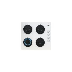 Plaque Gaz FAURE 7900W 59cm, FGO 62414 WA - Blanc