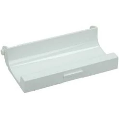 Poignée Porte Blanche (101695-16778) (1525398002) Lave-vaisselle FAURE, ZANUSSI, ELECTROLUX, ARTHUR MARTIN ELECTROLUX, JUNO, AEG, PROGRESS, ZOPPAS