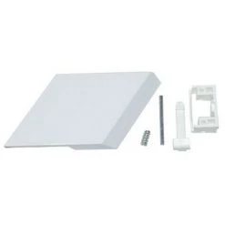 KIT POIGNEE BLANCHE + CROCHET + AXE + RESSORT DE HUBLOT POUR LAVE LINGE FAURE