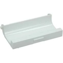 Poignée Porte Blanche (101695-16779) (1525398002) Lave-vaisselle FAURE, ZANUSSI, ELECTROLUX, ARTHUR MARTIN ELECTROLUX, JUNO, AEG