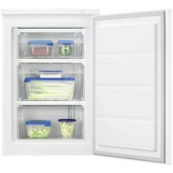 FAURE Congélateur Armoire Vertical Blanc Froid Statique 85L Autonomie 15h 3 Tiroirs - Blanc -FAURE Soldes Boutique 34621589 5