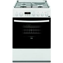 Cuisinière Mixte A 54l 4 Feux Blanc - Fcm656hpwa - Faure - Blanc