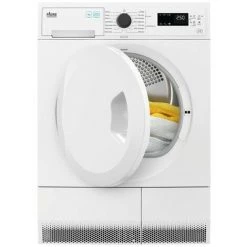FAURE Sèche-linge Frontal Condensation 7Kg Hublot Réversible - Blanc