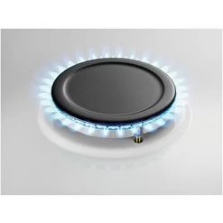 FAURE Table De Cuisson Mixte Email Encastrable 60cm 3 Foyers Gaz Et 1 électrique Blanc - Blanc -FAURE Soldes Boutique 56387848 3